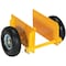 Vestil Yellow Adjustable Panel Dolly 600 lb Capacity Pneumatic Casters PLDL-ADJ-10PN - alternate 4